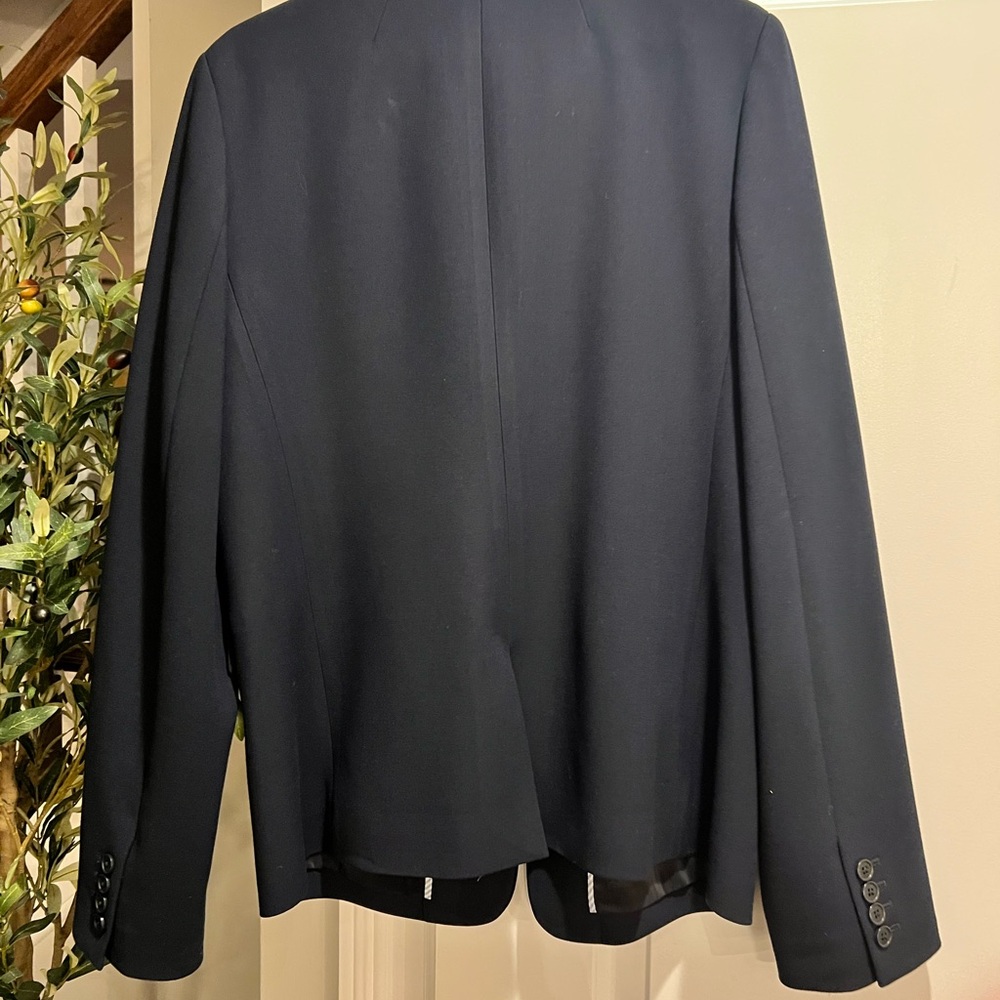 J. Crew  Regent Women's Navy Blazer - Picture 4 of 7